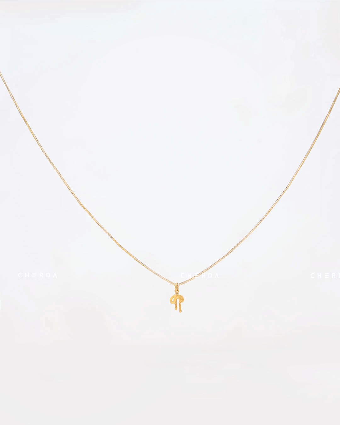TINY TINKER BOW NACKLACE