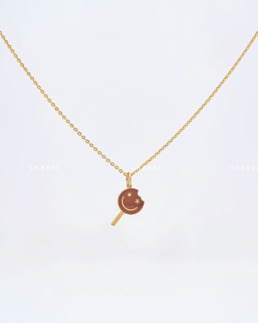BITE ME Twinkle Grin Grace Chain Necklace