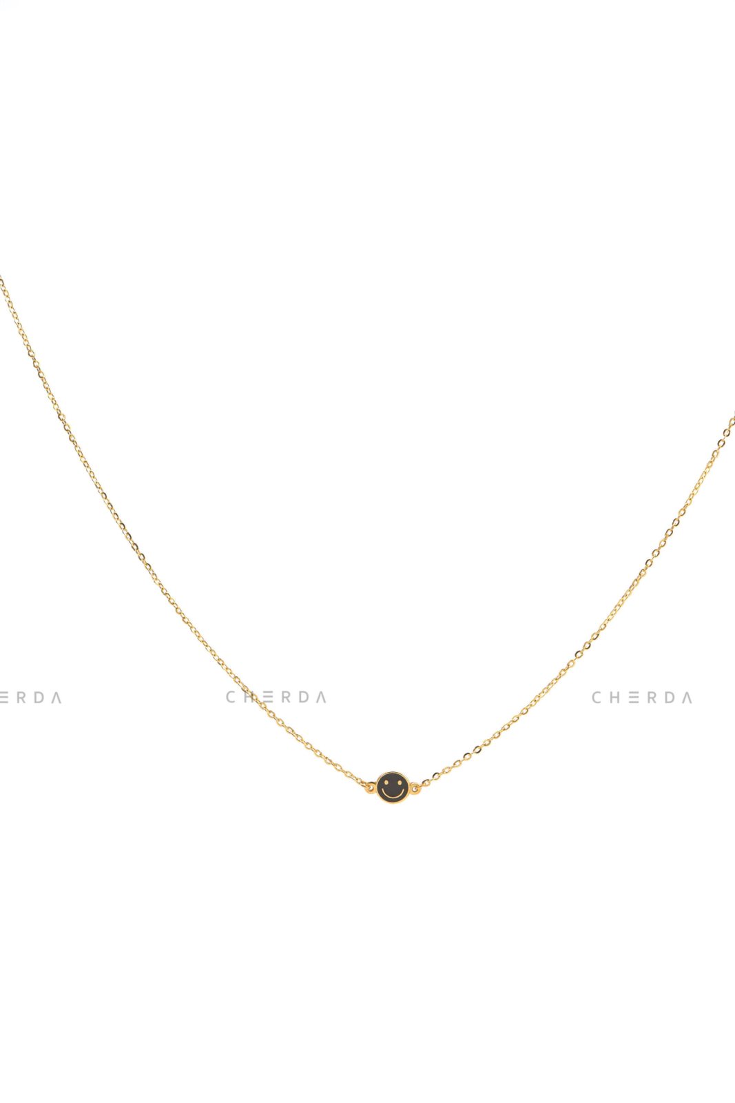 Tiny Happy Vibe Grace Chain Necklace