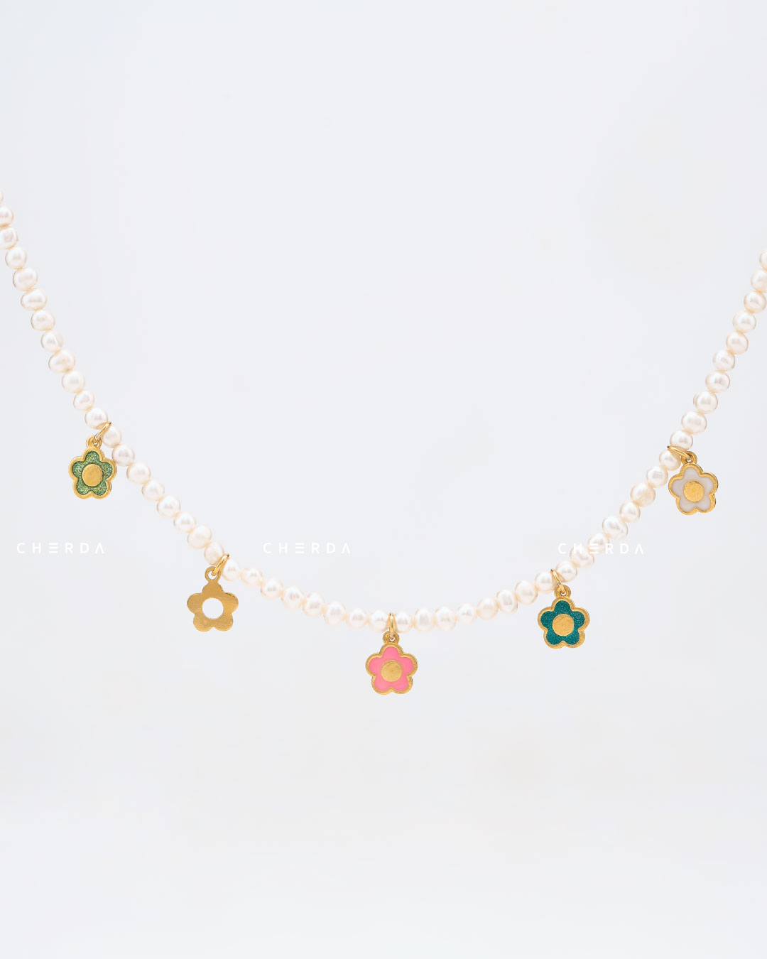 Blooming Pearl Necklace