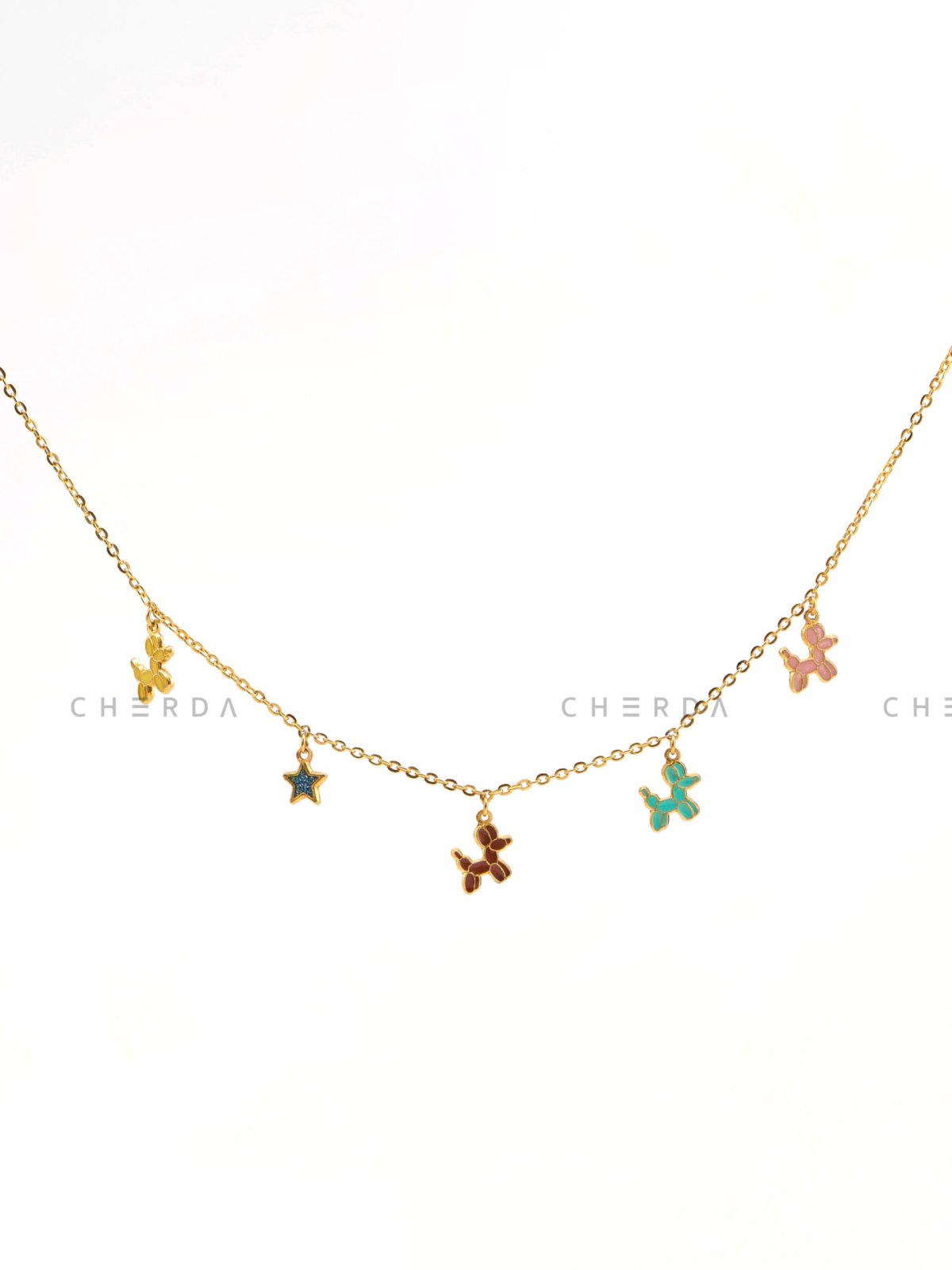 Multi Color Tiny Bailey Boo Necklace